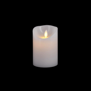 LED Flicker Flame Pillar Candle - Small