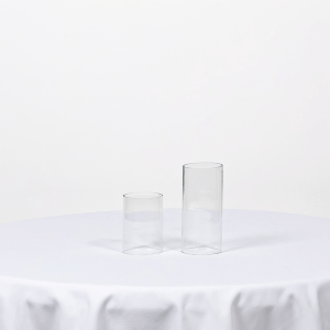 Glass Pillar Candle Sleeve - Medium
