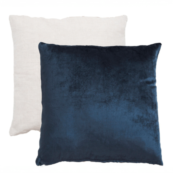 Cobalt Blue Velvet Cushion