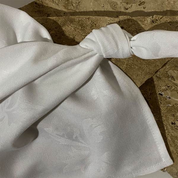 Vintage Napkin - White