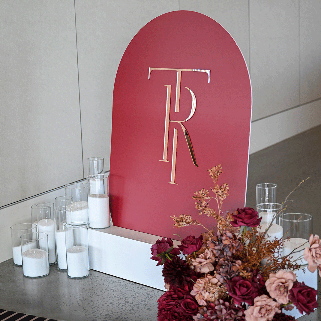 Boxed Signage Stand - White - Image 3