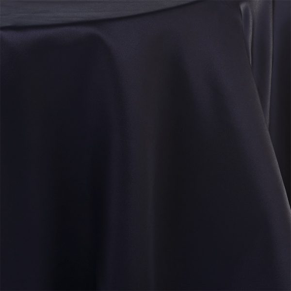 Satin Tablecloth - Navy Blue