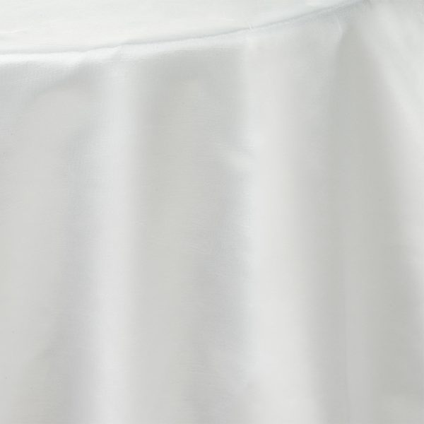 Satin Tablecloth - Silver