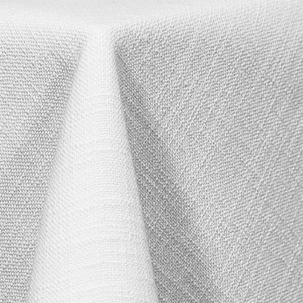 Panama Weave Tablecloth - White