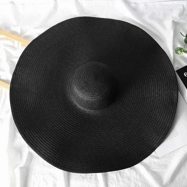 Black Floppy Hat
