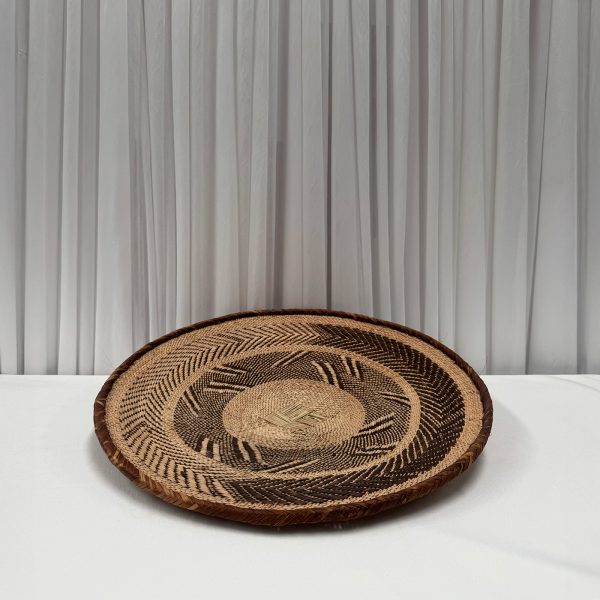 Medium Flat Woven Basket