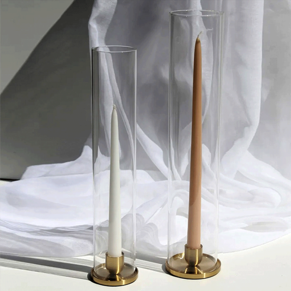 So Gold Dinner Candle Holder Set - Medium